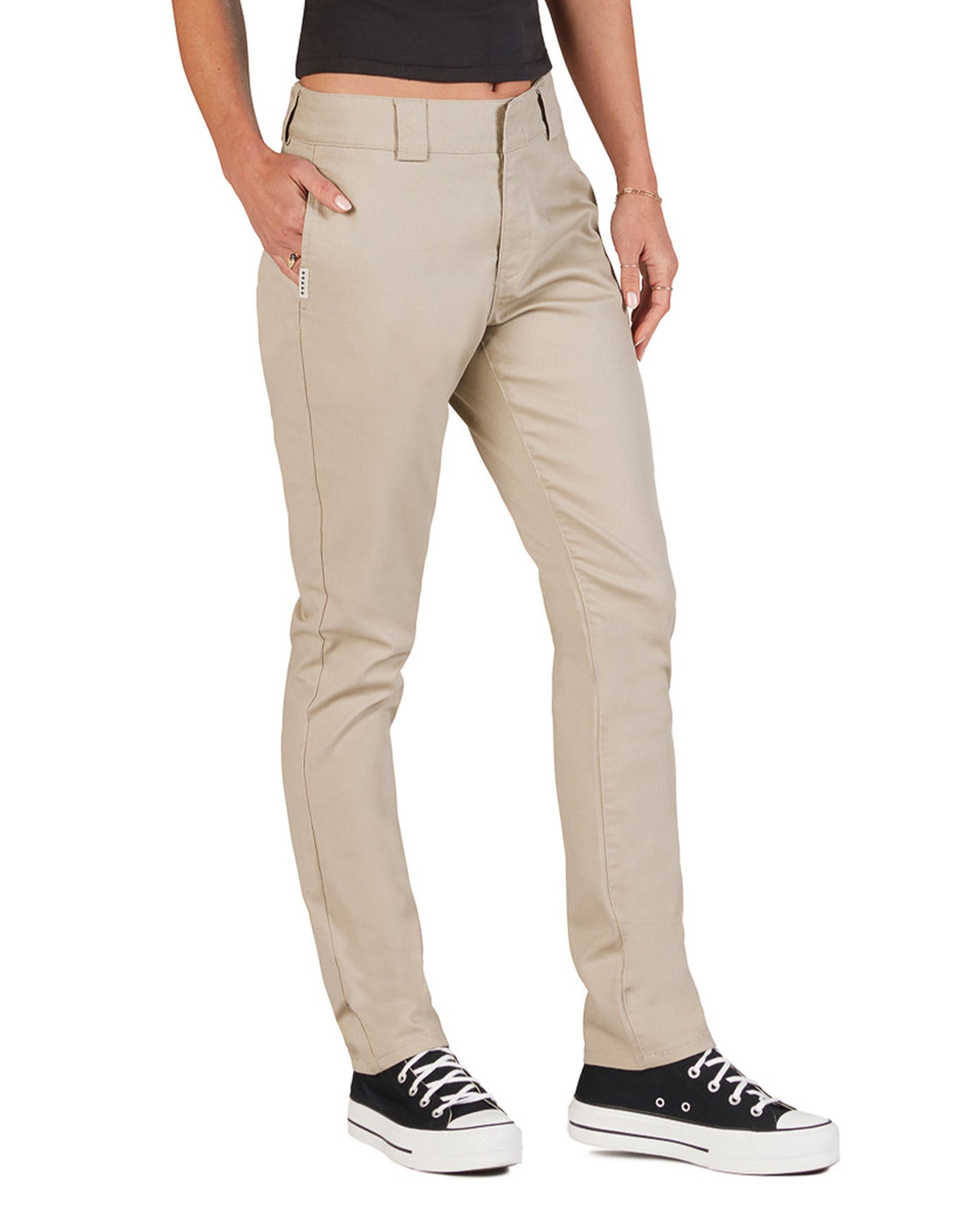 Flex Skinny Work Pant (Khaki)