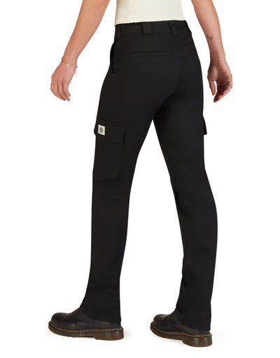 Flex Straight Leg Cargo Pant (Black)