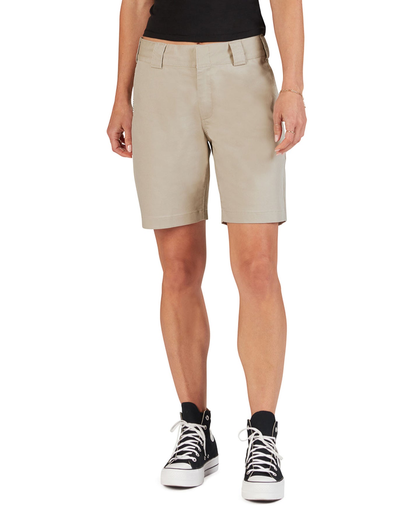 High Rise Worker Bermuda Short (Khaki)