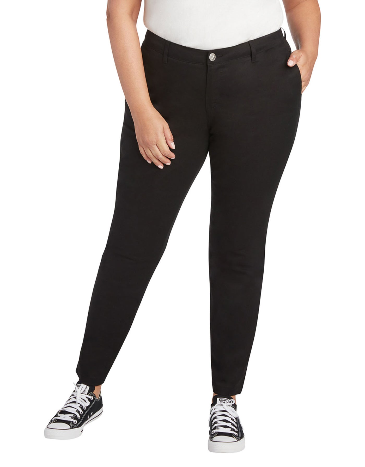 Everyday Skinny Pant + (Black)