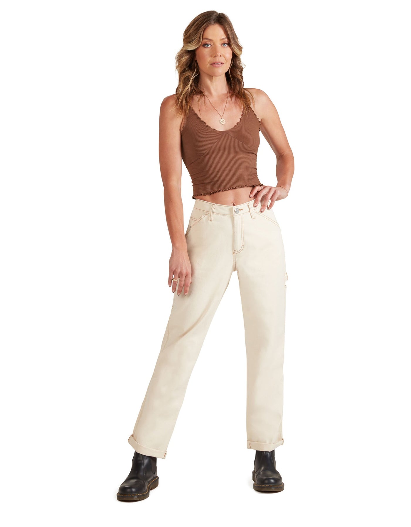 RELAXED FIT CARPENTER PANT (NATURAL)