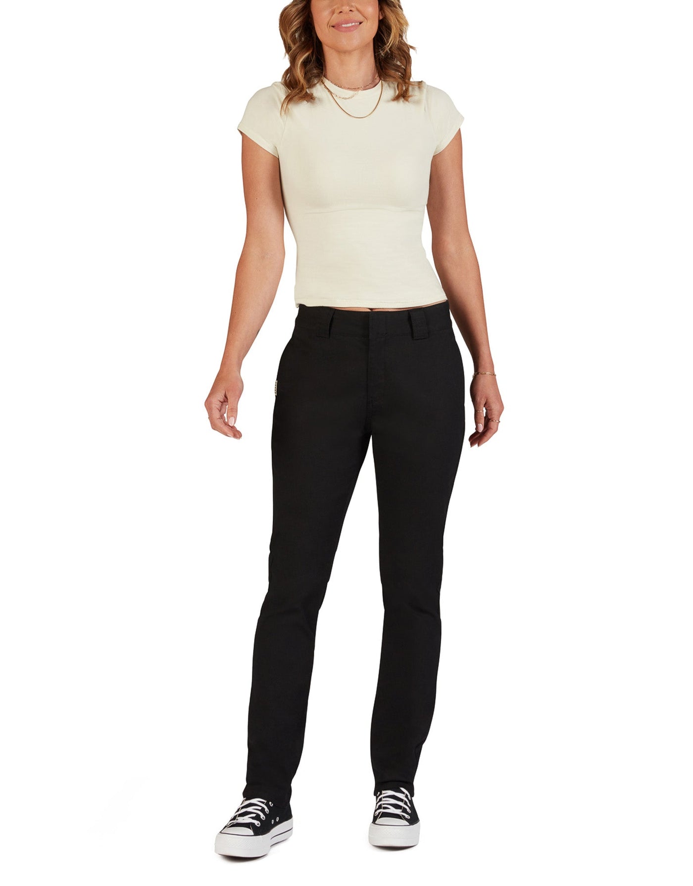 Flex Skinny Work Pant (Black)