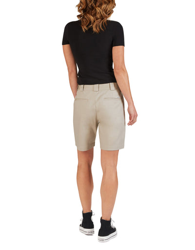 High Rise Worker Bermuda Short (Khaki)