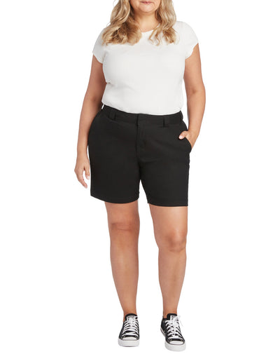 High Rise Worker Bermuda Short + (Black)